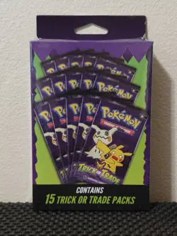 Pokemon Trick or Trade Booster Pack Set - 15 Packs NEW! - Image 1
