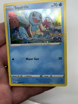 Squirtle SWSH233 Promo Cosmo Holo | Pokemon Go NM - Image 2