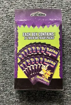 Pokemon 2025 Trick Or Trade 15 Packs Per Box BRAND NEW & SEALED - Image 2