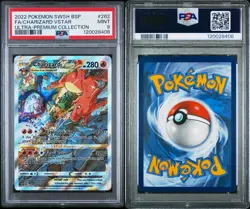 PSA 9 MINT Charizard VSTAR UPC Promo Full Art Holo Pokemon SWSH262 - Image 3