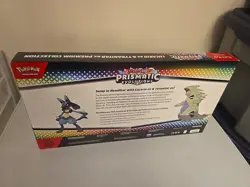 Pokemon TCG: Prismatic Evolutions Lucario Ex & Tyranitar Ex Premium Collection - Image 3