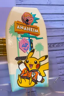 Pokemon Worlds Championship 2025 Boogie Board Body Board Pikachu - Image 1