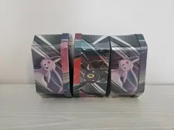 Pokemon TCG V Heroes 3 Tin LOT Umbreon Espeon Sylveon New/Sealed SWSH (12 Packs) - Image 3