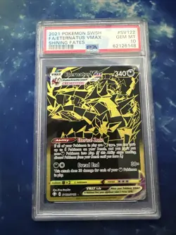 PSA 10 Eternatus VMAX FA SWSH Shining Fates SV122/SV122 2021 Pokemon - Image 1