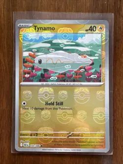 Pokemon TCG Tynamo Masterball 030/086 SV Black Bolt *PACK FRESH - Image 1