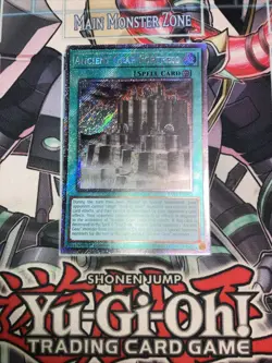 Ancient Gear Fortress Platinum Secret Rare RA03-EN062 Yugioh - Image 1