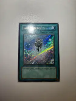 Yu-Gi-Oh Charge of the Light Brigade TDGS-EN089 Secret 1st Edition Near Mint - Image 1