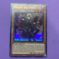 DUAD-EN008 Medius the Pure Ultra Rare 1st Ed YuGiOh NM - Image 1