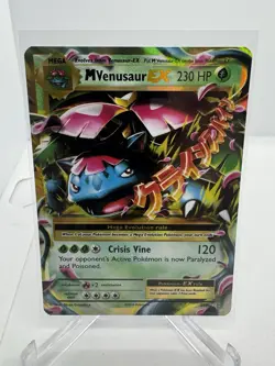 Pokemon TCG M Venusaur EX XY Evolutions 2/108 Mega Holo Rare Card NM - Image 1