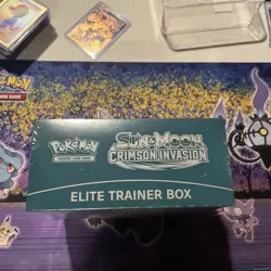 Pokemon Card Sun & Moon Crimson Invasion Elite Trainer Box ETB FACTORY SEALED - Image 5