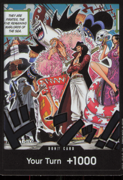 One Piece TCG DON!! Your Turn OP07 Foil 500 Years in the Future English Card NM - Image 1