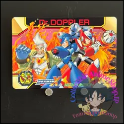 Mega MAN X Mega Mission Card 42 Zero Dr. Doppler CAPCOM BANDAI Japanese Rockman - Image 1