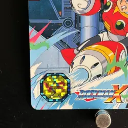 Mega MAN X Mega Mission Card 41 Zero CAPCOM BANDAI Japanese Rockman 1995 - Image 3