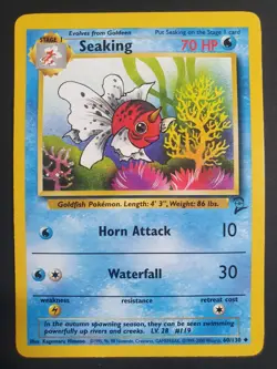 Seaking 60/130 - Base Set 2 - Pokemon Card - Excellent Condition - Image 1