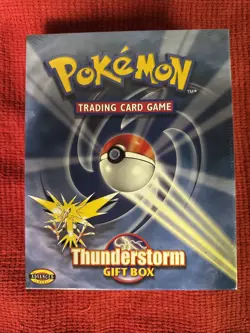 Rare Pokemon Trading Card Game Thunderstorm Gift Box 742818062237 - Image 1