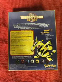 Rare Pokemon Trading Card Game Thunderstorm Gift Box 742818062237 - Image 2