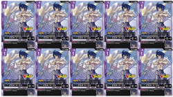 Pre 10 Pieces Gundam Card Game ~ Pilot ~ Mikazuki Augus ST05-101 Promo Card TCG - Image 1