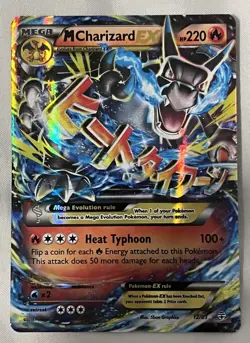 2016 Pokemon Mega-Charizard-EX Holo Rare TCG Card Generations 12/83 - Image 1