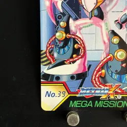 Mega MAN X Mega Mission Card 37 Mother Limited CAPCOM BANDAI Japanese Rockman - Image 5