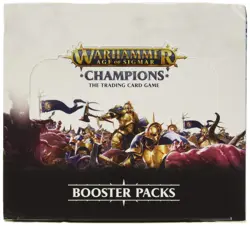 Warhammer Age of Sigmar Champions Booster Display Collectible Card Game PLFW8... - Image 1