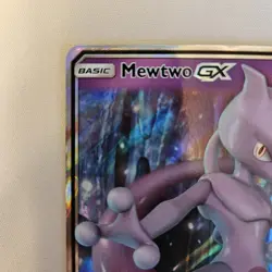 Mewtwo GX 31/68 Hidden Fates Holo Pokemon Card Near Mint - Image 2