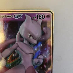 Mewtwo GX 31/68 Hidden Fates Holo Pokemon Card Near Mint - Image 3