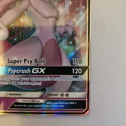 Mewtwo GX 31/68 Hidden Fates Holo Pokemon Card Near Mint - Image 4