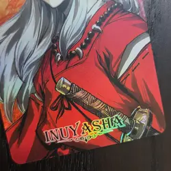 CARDDASS MASTERS Inuyasha Half-Demon Anime Holofoil Collectible Card D21 - Image 3
