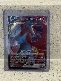 Pokemon Salamence VMAX 144/189 Darkness Ablaze Ultra Rare Holo Pokemon TCG Card - Image 1