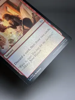 2025 MTG Spiderman Marvel Romantic Rendezvous Sorcery Foil - Image 3