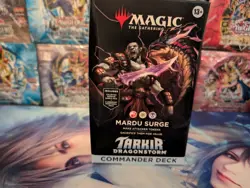 Magic the Gathering Tarkir Dragonstorm MTG Commander Deck - Mardu Surge - Image 1