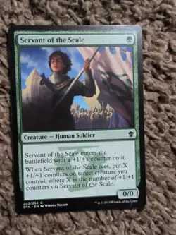2015 MTG Servant of the Scale #203/264 Dragons of Tarkir NM Common - Image 1