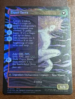 Terra, Magical Adept (Borderless) Final Fantasy Foil MTG NM English - Image 3
