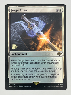 MTG Forge Anew Prerelease Foil Promo LTR #017 The Lord of the Rings Magic LOTR - Image 1
