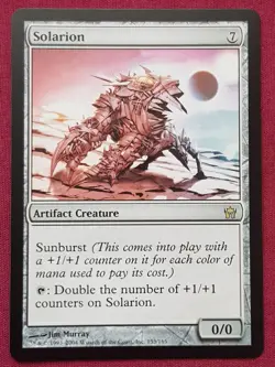 Magic The Gathering FIFTH DAWN SOLARION artifact card MTG - Image 1