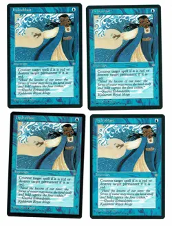 MTG 4x (NM) HYDROBLAST Interrupt Ice Age MTG Magic WOTC VTG - Image 1