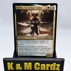 MTG - Edge of Eternities - Haliya, Ascendant Cadet - 0218 - NM - Playset x4 - Image 1