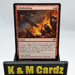 MTG - Edge of Eternities - Lithobraking - 0142 - NM - Image 1