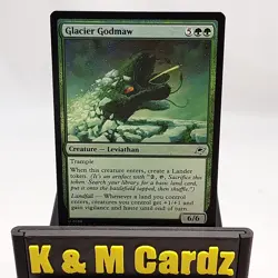 MTG - Edge of Eternities - Glacier Godmaw - Foil - 0188 - NM - Image 1
