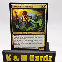 MTG - Edge of Eternities - Seedship Broodtender - 0227 - NM - Playset x4 - Image 1