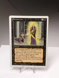 MTG - 3rd Edition - Revised - Simulacrum - Uncommon - LP+ NM - Image 1