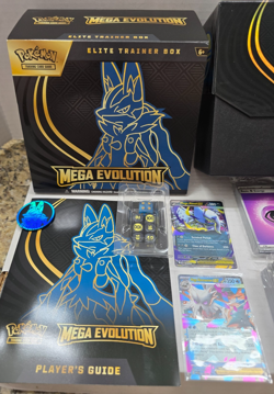 Pokemon Mega Evolution ETB Opened Accessories, Bulk, & Box (NO PACKS OR PROMO) - Image 2