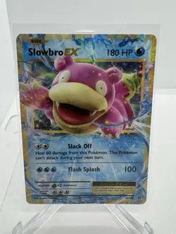 Slowbro EX 26/108 Ultra Rare XY Full Art Holo Evolutions 2016 Pokemon TCG - Image 1