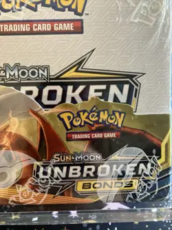 🔥Pokemon Sun & Moon 🌞&🌗 Unbroken Bonds Booster Box W/Case Sealed Brand NEW #2 - Image 3