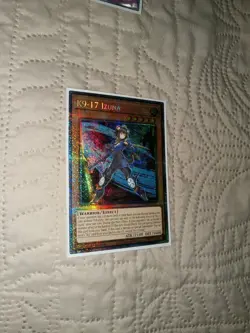 Yugioh K9-17 Izuna, JUSH-EN031, 1st Edition, Starlight Rare, NM/M! - Image 2