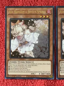 YuGiOh! 3 X Ash Blossom & Joyous Spring (UR) - 25th Anniversary Rarity Collect - Image 3