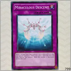 Miraculous Descent - SDLS-EN037 - Common 1st Edition Yugioh - Image 1