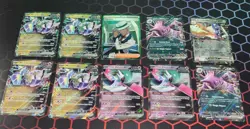 Pokemon Lot Of 10 EX Cards+ Trainer Scarlet & Violet Era 2024-2025 NM - Image 1