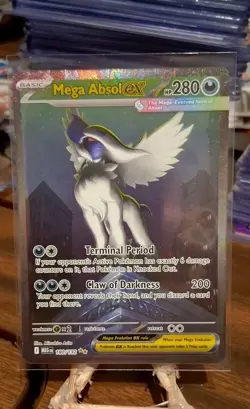 Mega Absol EX SIR 180/132 - Mega Evolution NM Pack Fresh + FREE BONUS CARDS - Image 2
