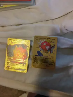 Charizard V and Magikarp and Wailord Together Pokemon Cards - Image 1
